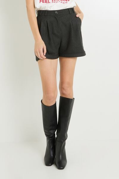 Short à pince femme