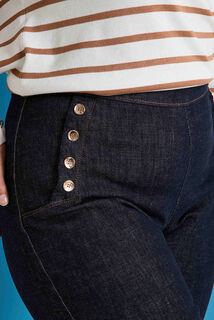 Jean flare POMPON F02 femme