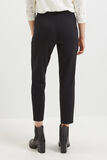 Pantalon cigarette raccourci