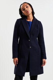Manteau cintré femme