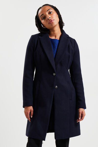 Manteau cintré femme