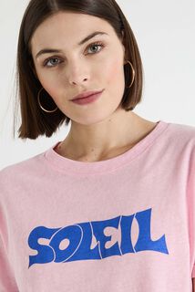 T-shirt col rond femme