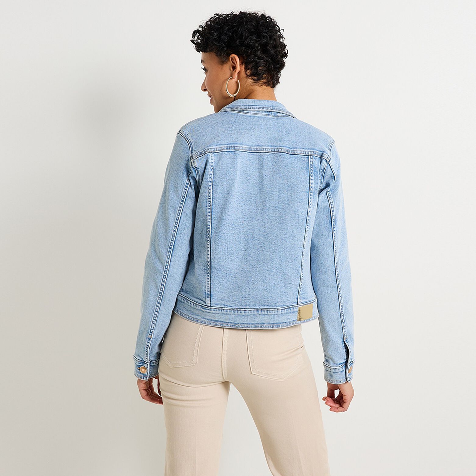 Veste en denim femme