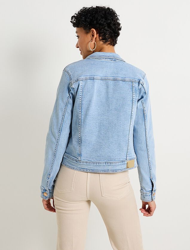 Veste en denim femme