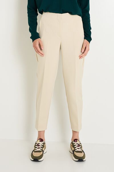 Pantalon taille haute femme