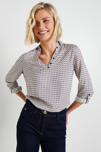 Blouse imprimée femme