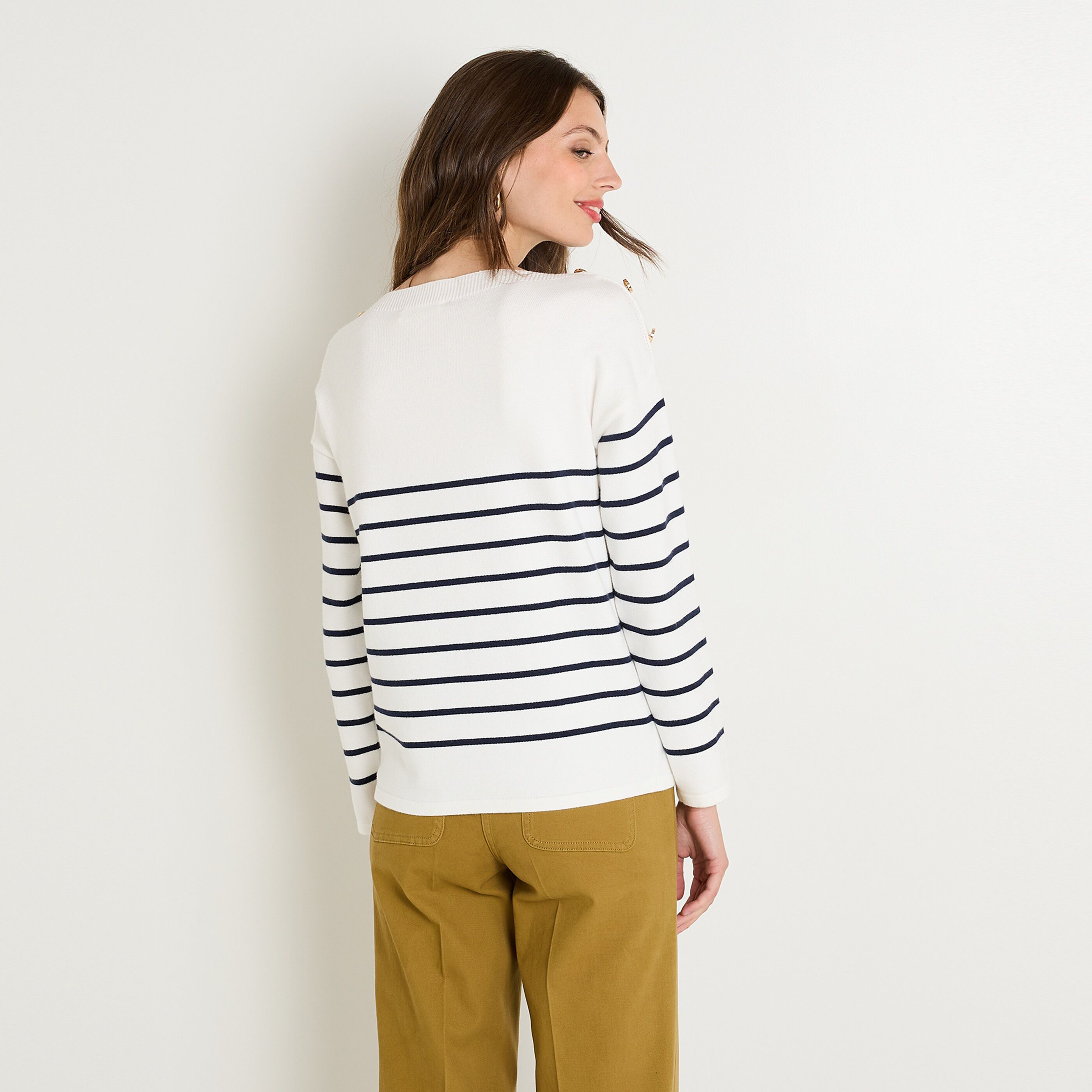 Pull manches longues femme