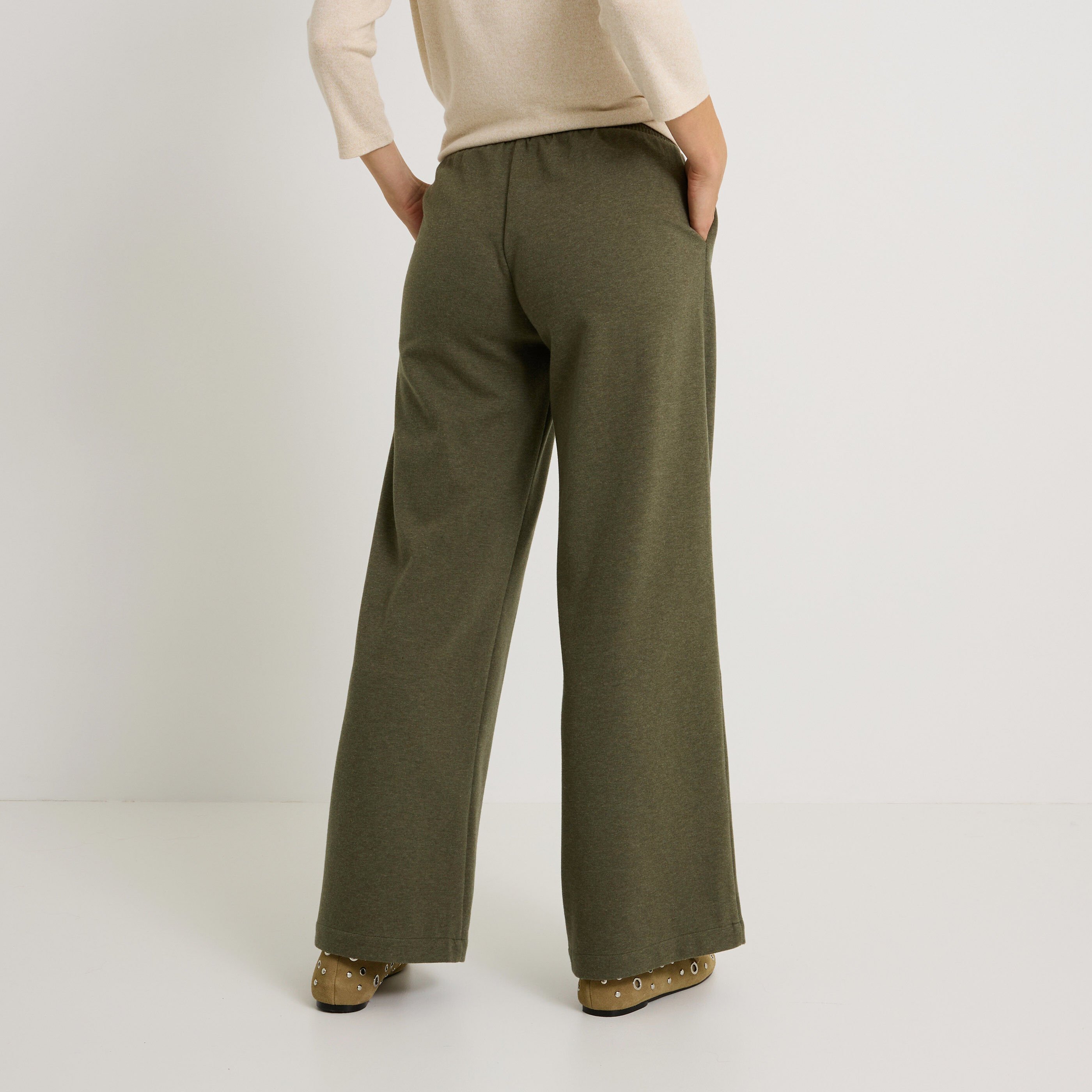 Pantalon en maille femme