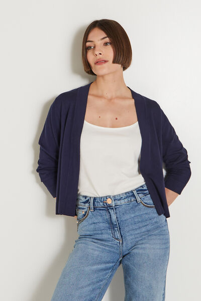 Gilet court femme
