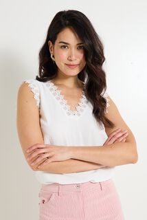 Blouse sans manches femme