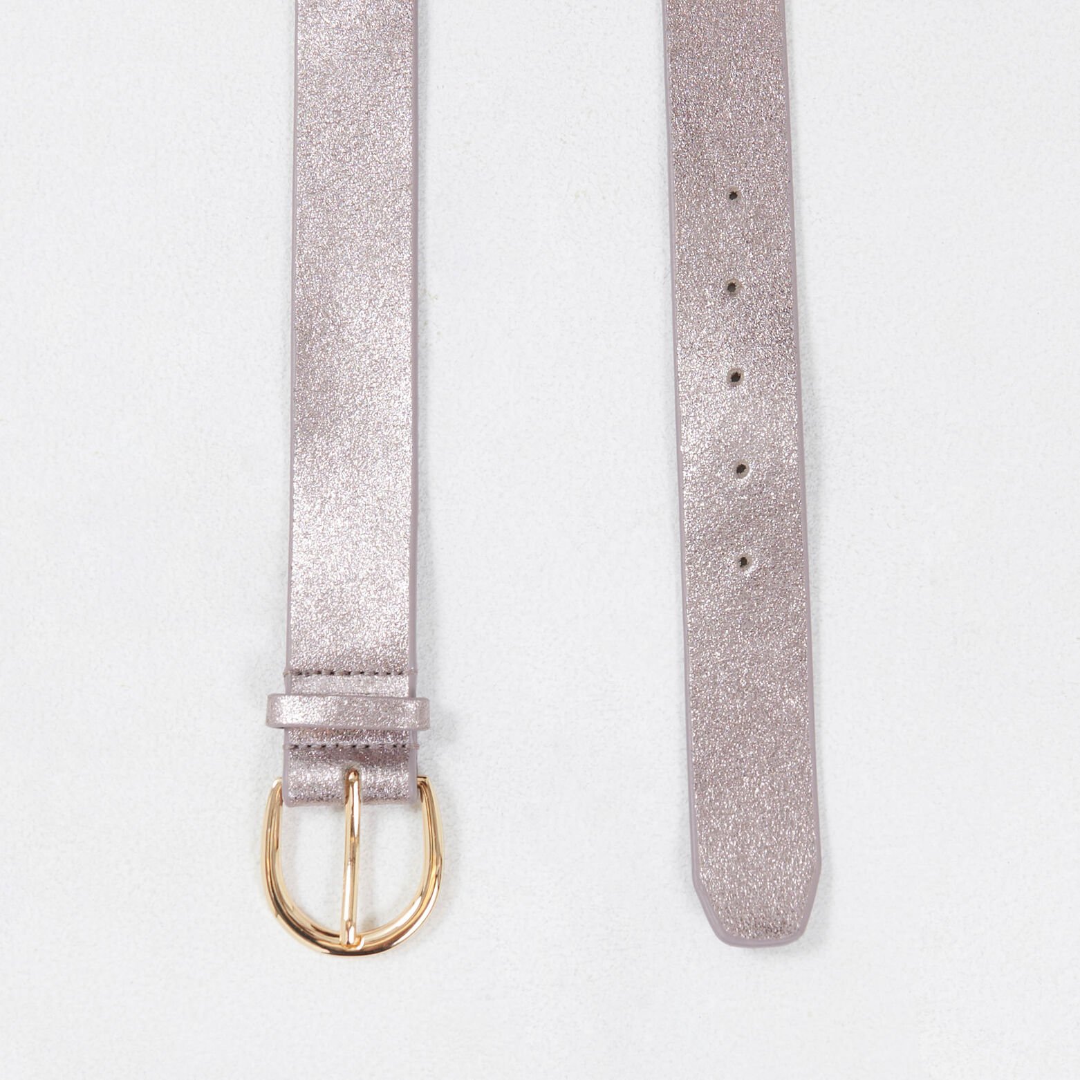 Ceinture croûte de cuir femme