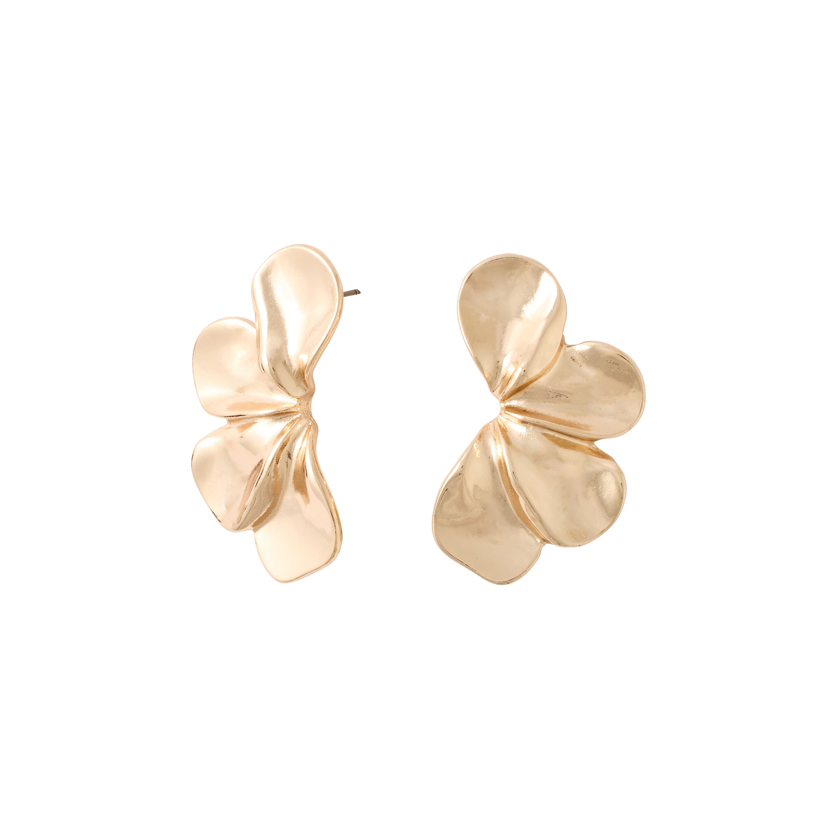 Boucles d&rsquo;oreilles demi-fleurs