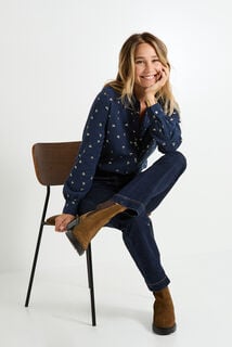 Chemise en gaze de coton femme