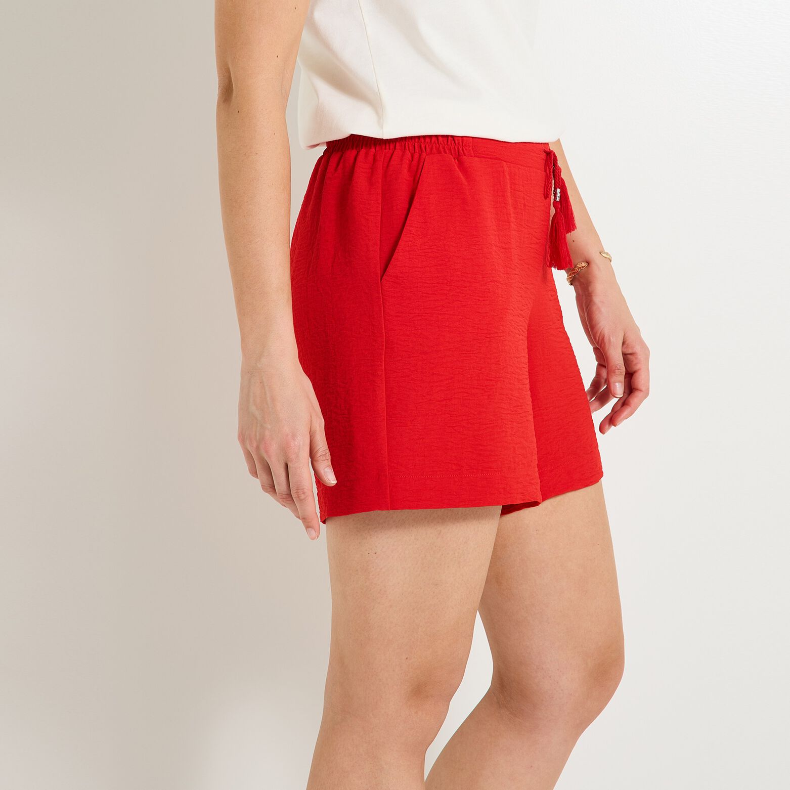 Short fluide femme