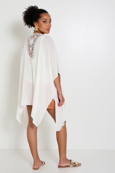 Paréo broderie femme