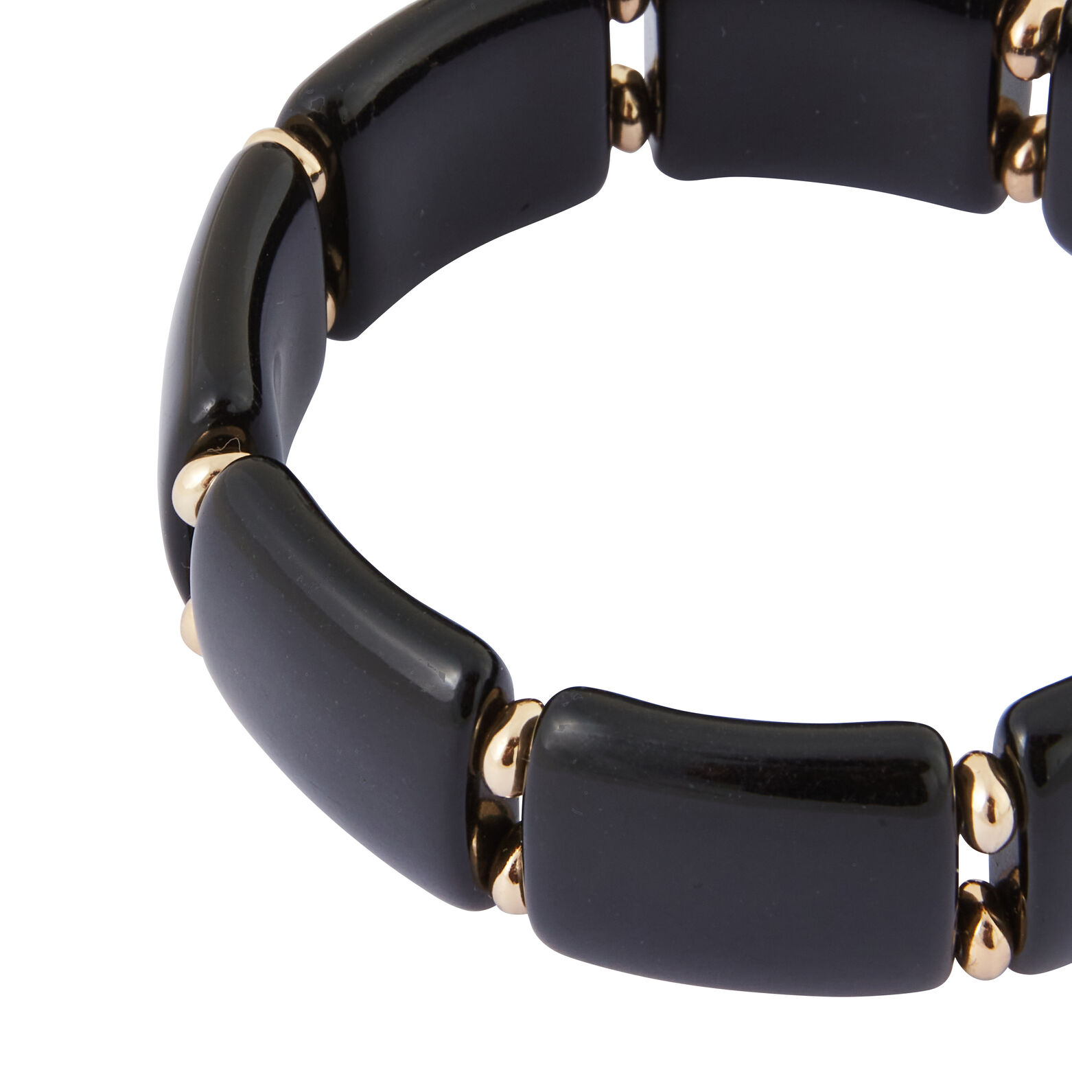 Bracelet élastique noir