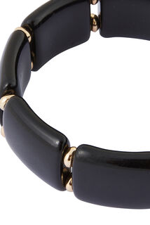 Bracelet élastique noir