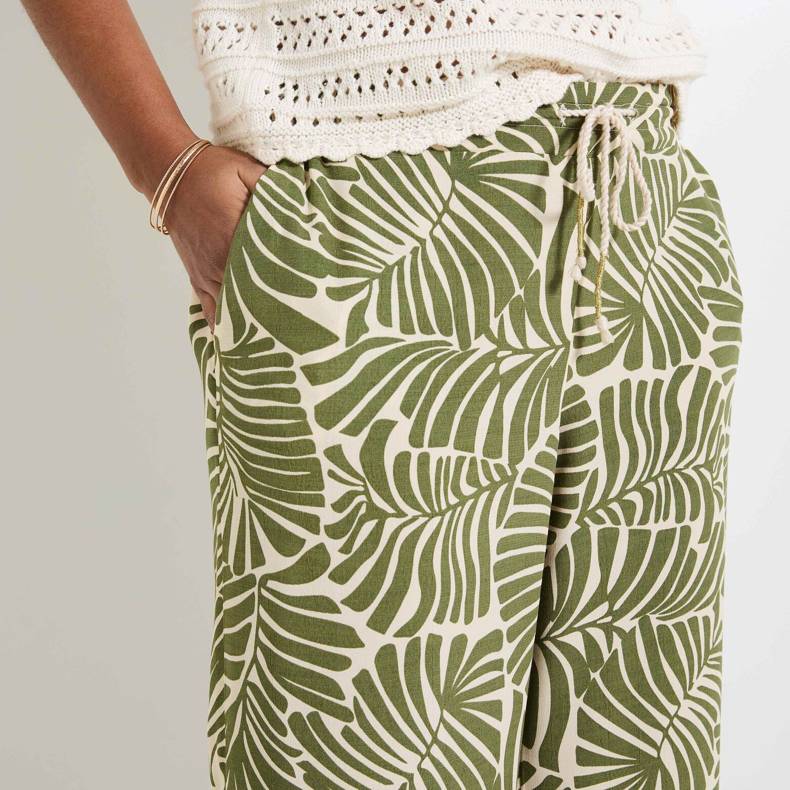 Pantalon fluide femme