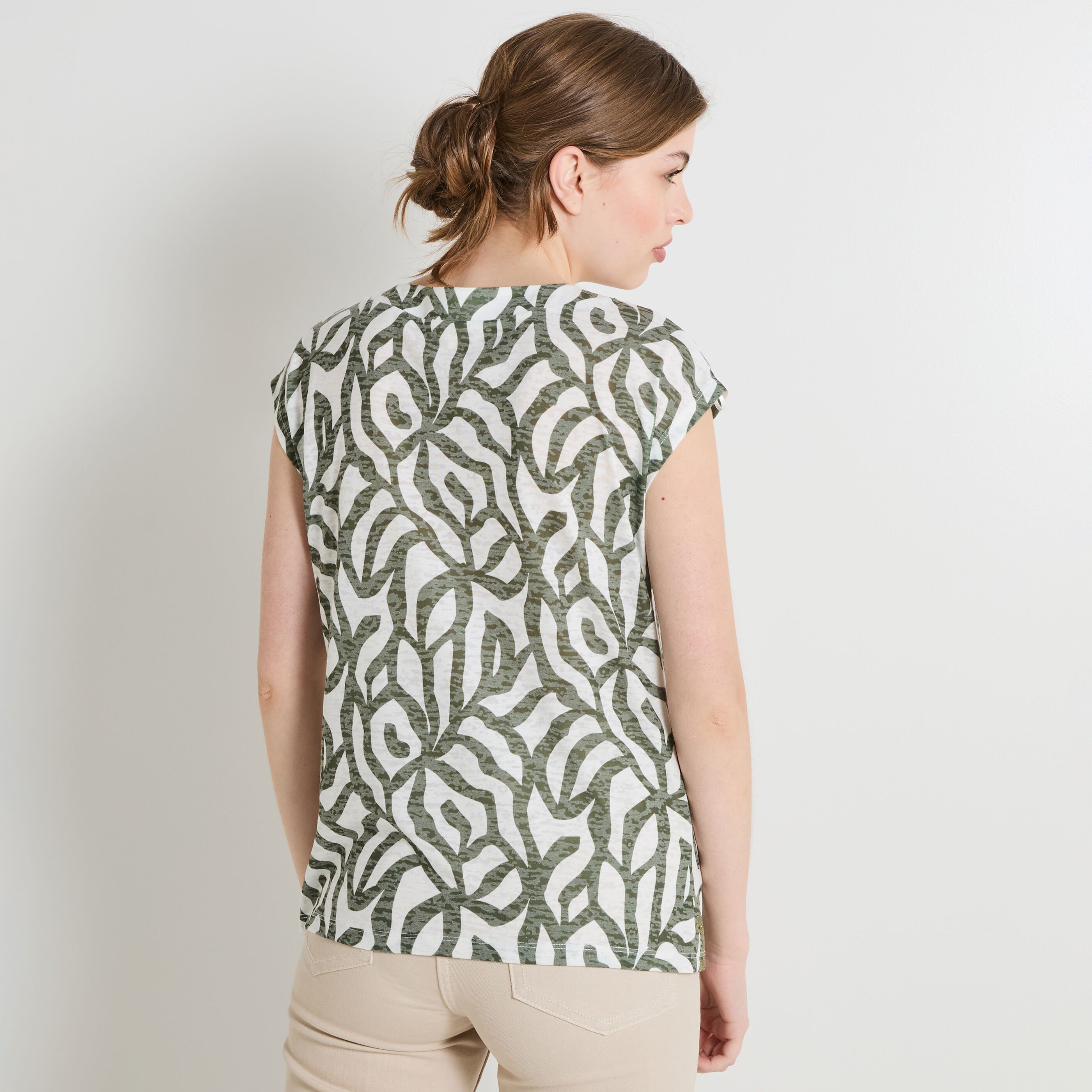 Tshirt imprim&eacute; femme