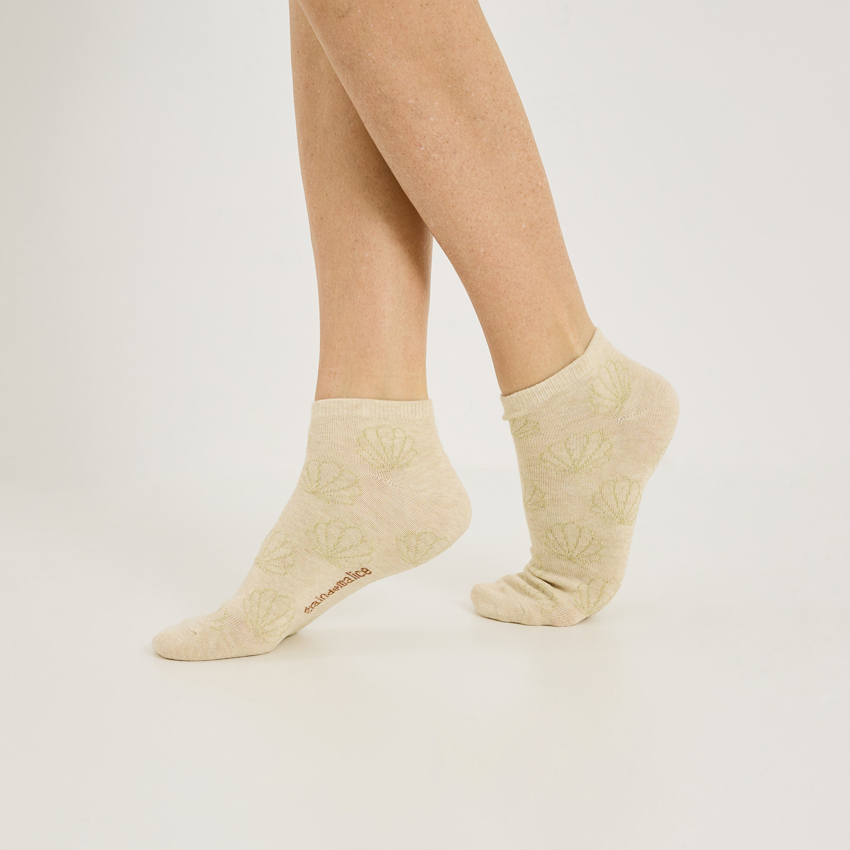 Lot de 2 paires de socquettes femme