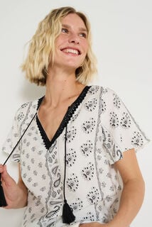 Blouse imprimée femme