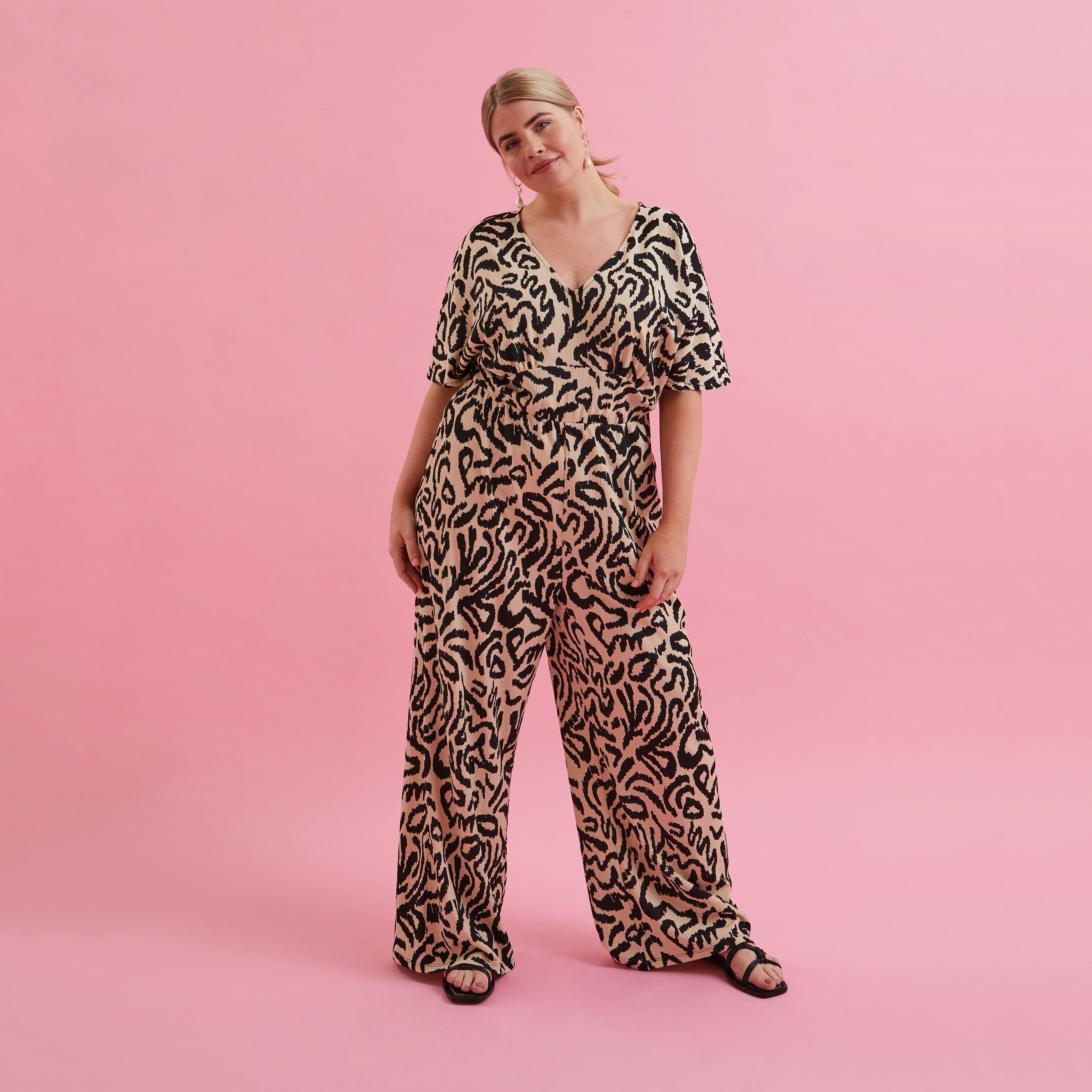 Combinaison imprim&eacute;e femme