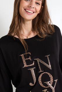T-shirt col bateau femme