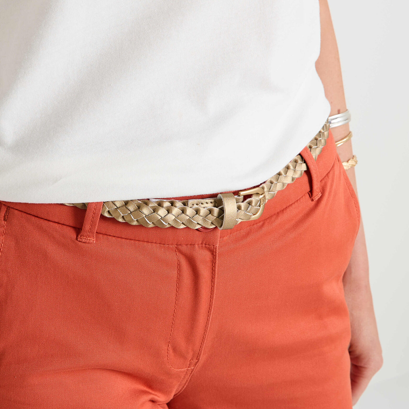Pantalon chino femme