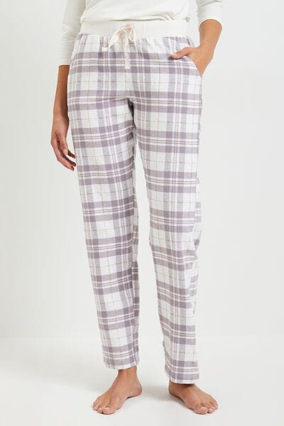 Pantalon pyjama carreaux femme