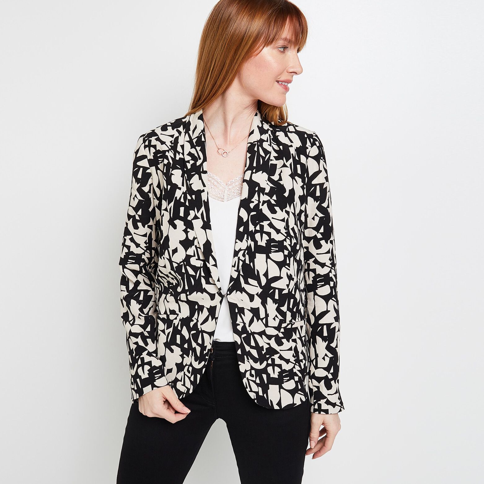 Blaser imprimé femme
