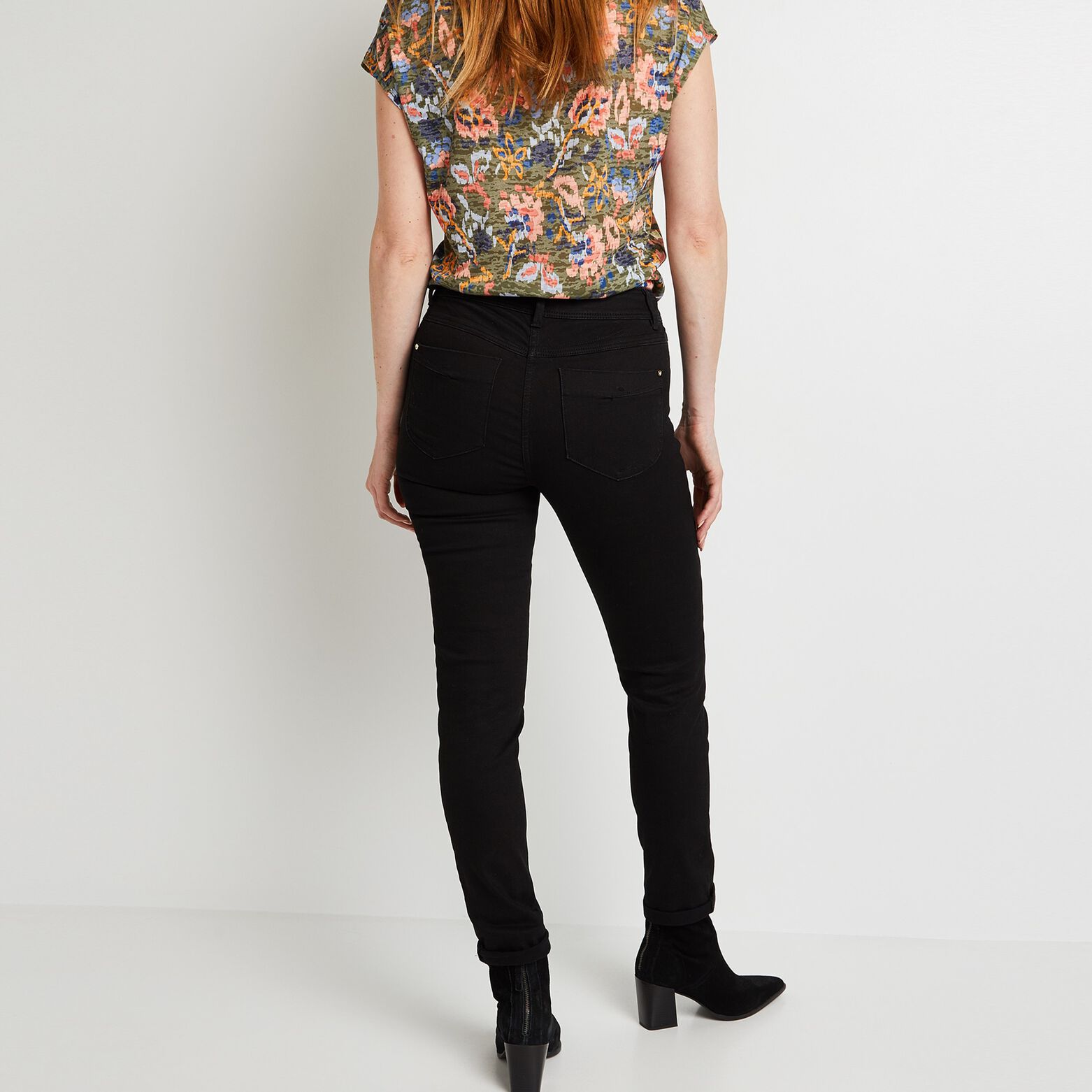 Jean slim TOKYO raccourci femme