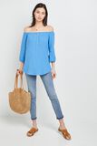Blouse bardot femme