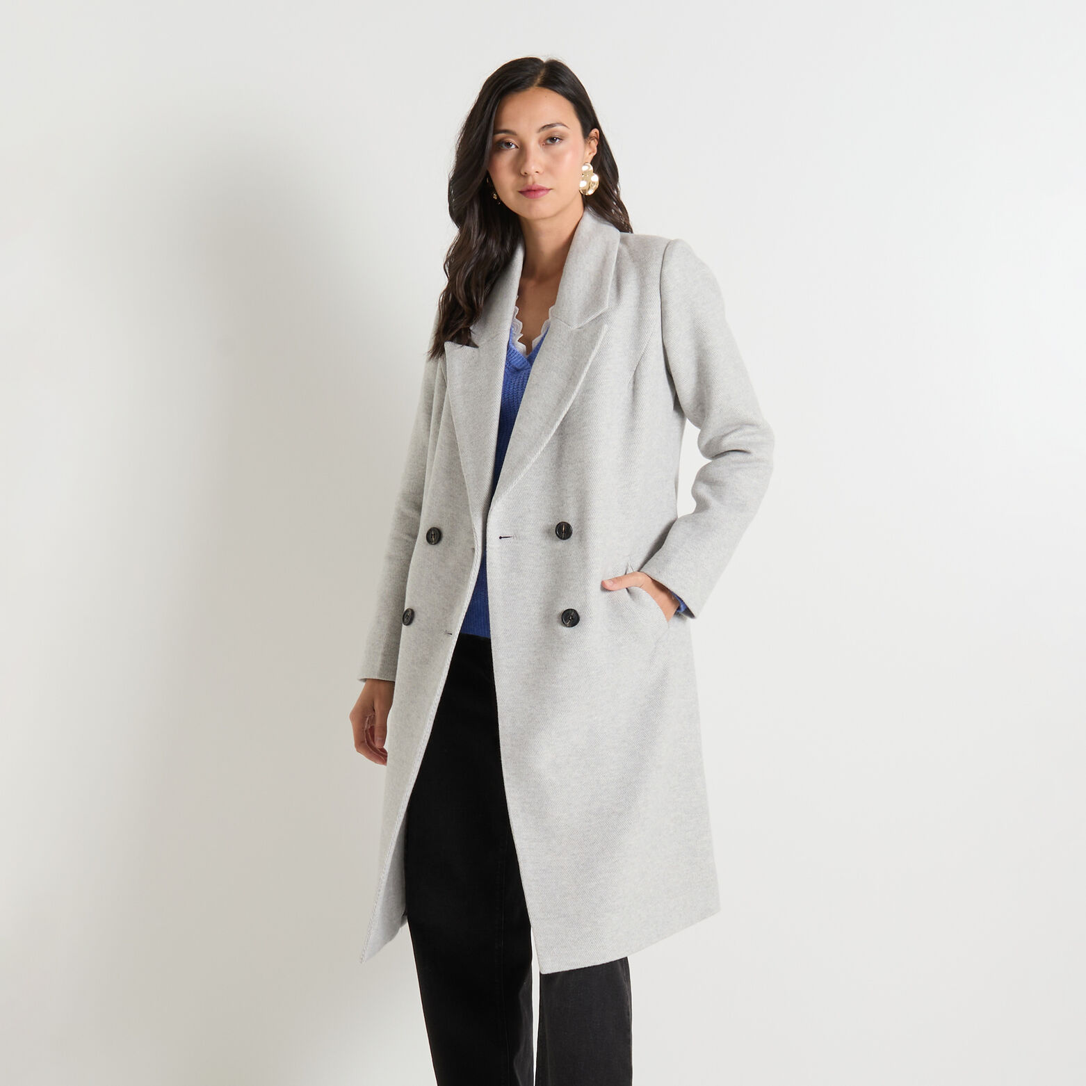 Manteau long femme