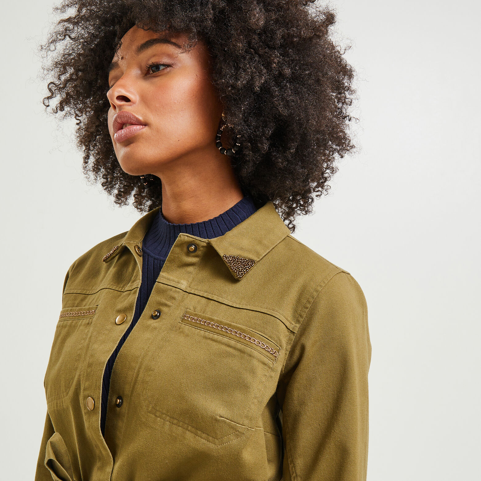 Veste saharienne femme