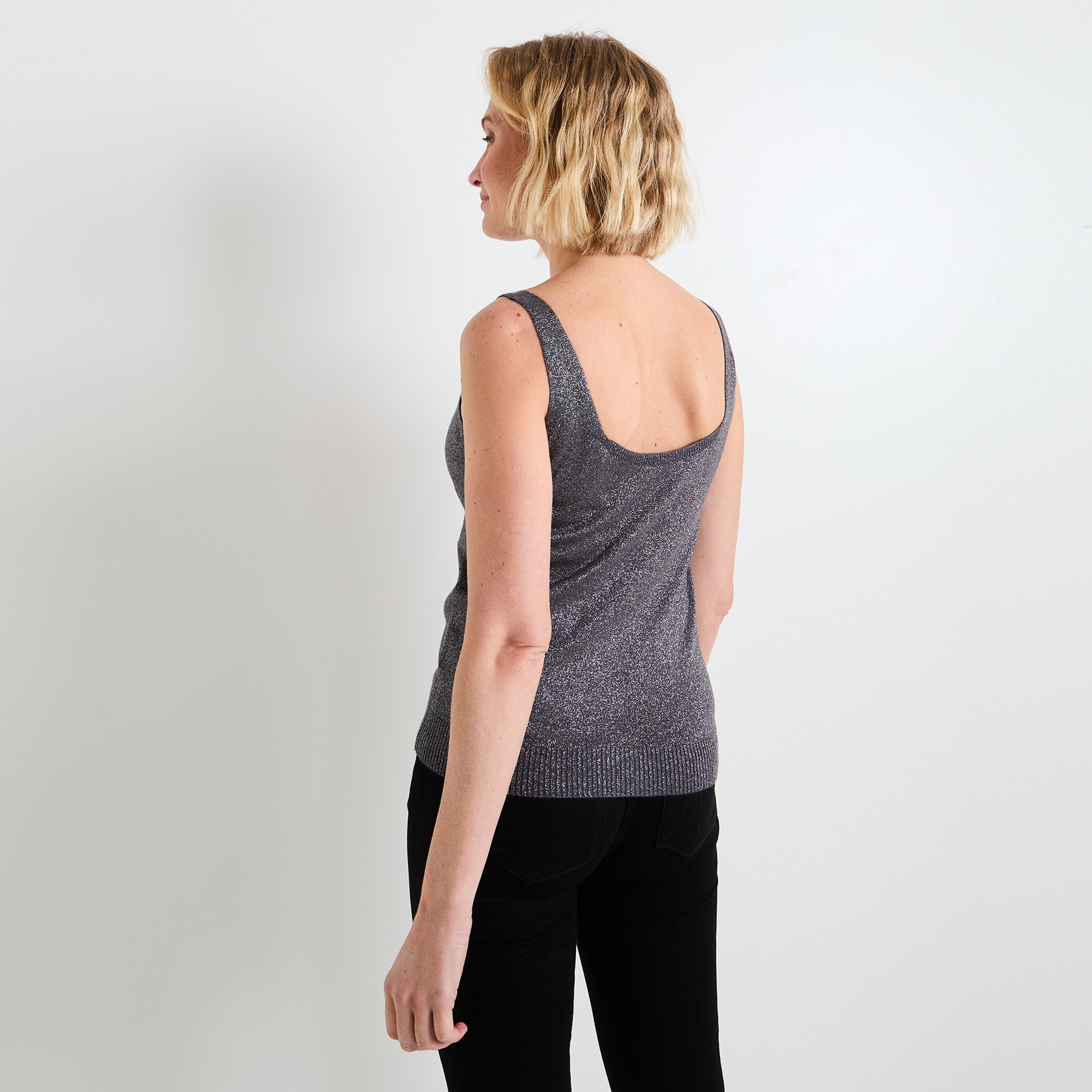 D&eacute;bardeur &agrave; paillettes femme