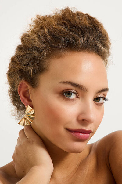 Boucles d'oreilles demi-lune