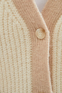 Gilet grosse maille