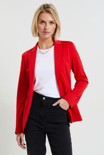 Veste tailleur en maille femme
