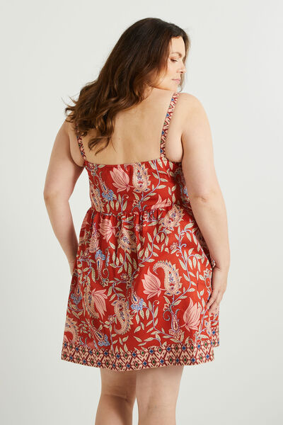 Robe imprimée femme