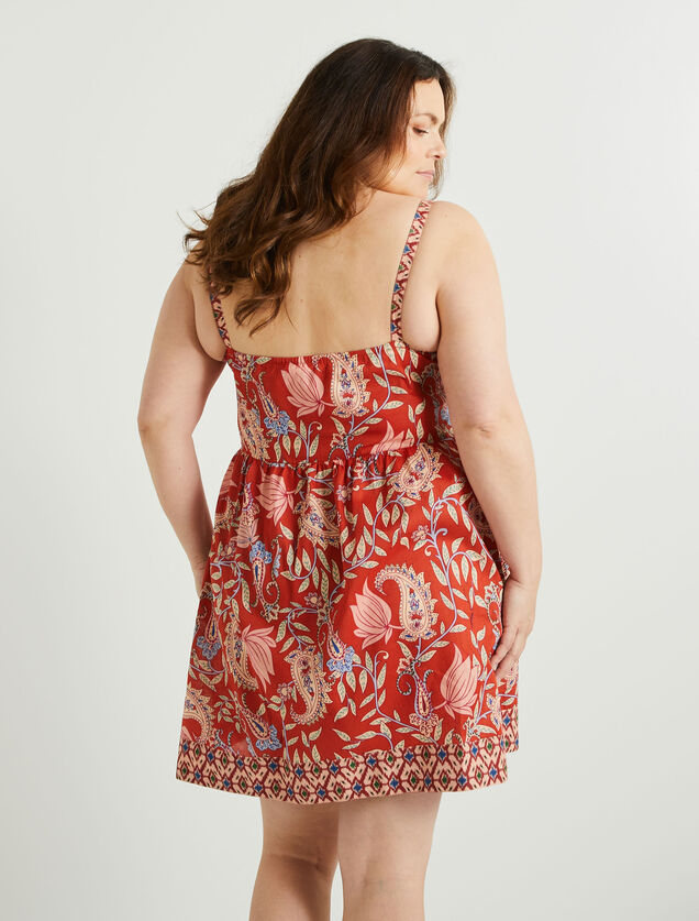 Robe imprimée femme
