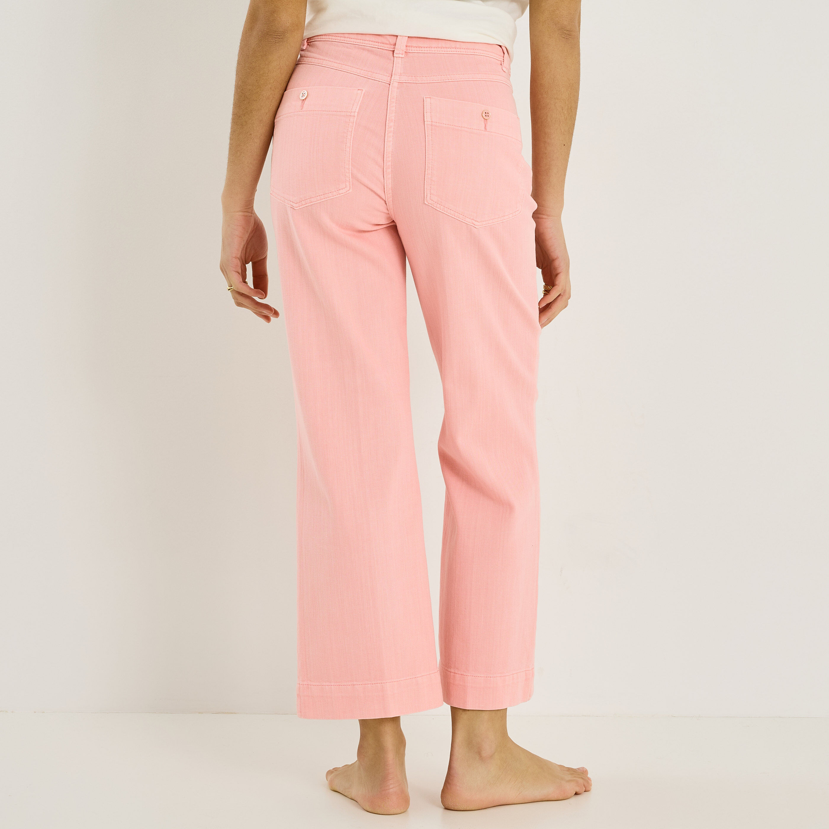 Jean flare raccourci KANSAS RF02 femme