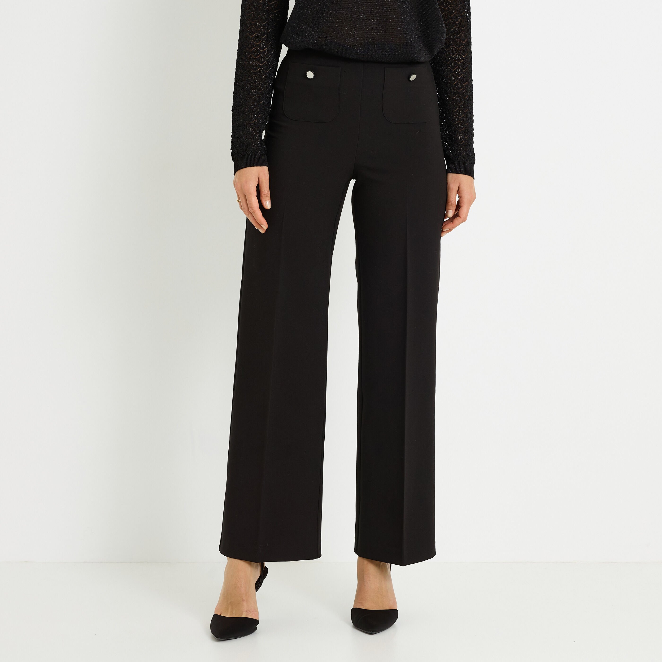 Pantalon large femme