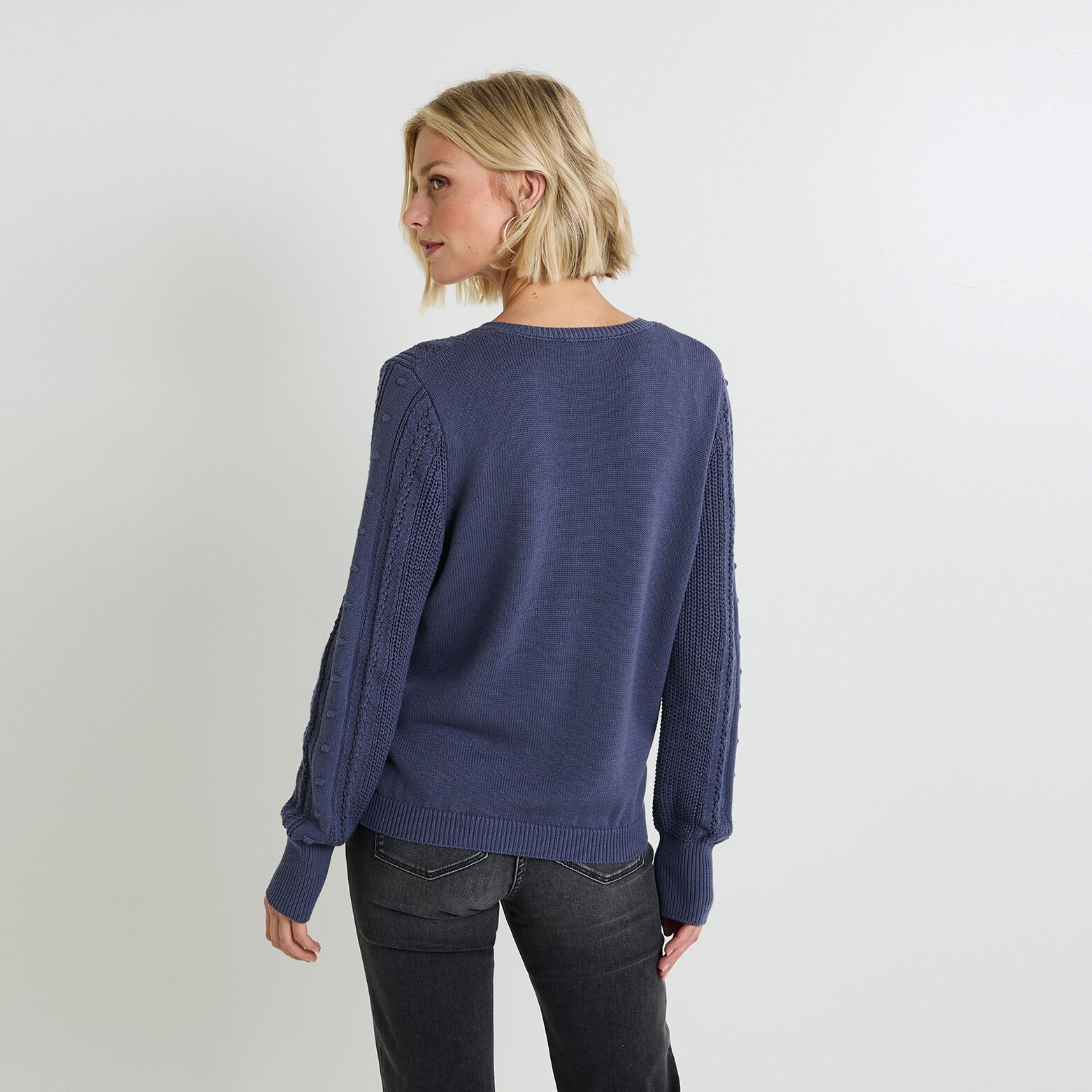 Pull manches longues femme