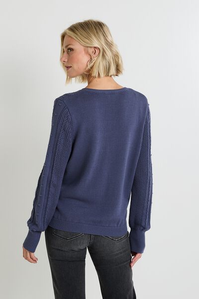 Pull manches longues femme