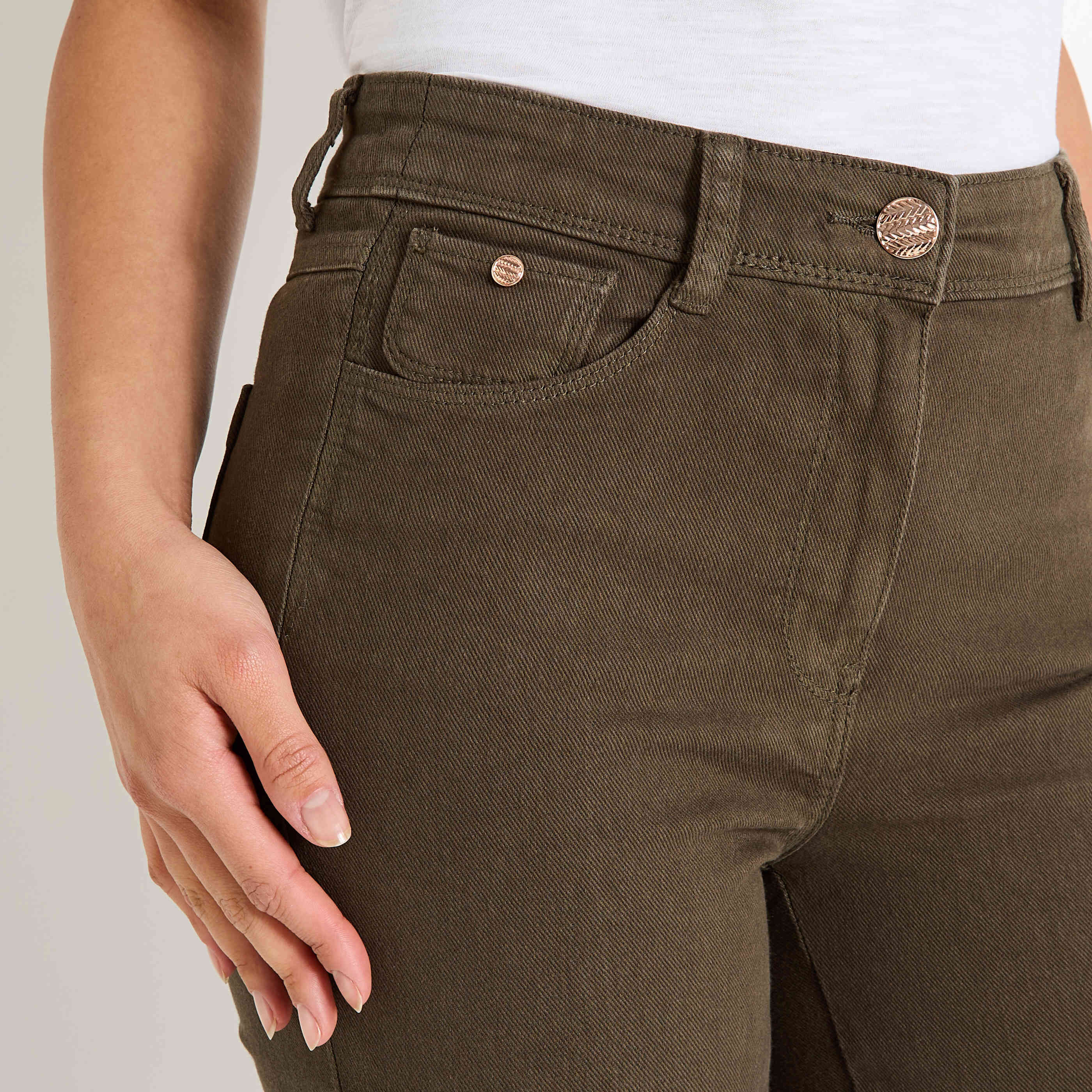 Jean bootcut raccourci TROPEZ RB02 femme