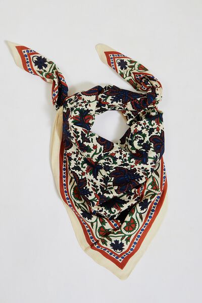 Foulard carré femme