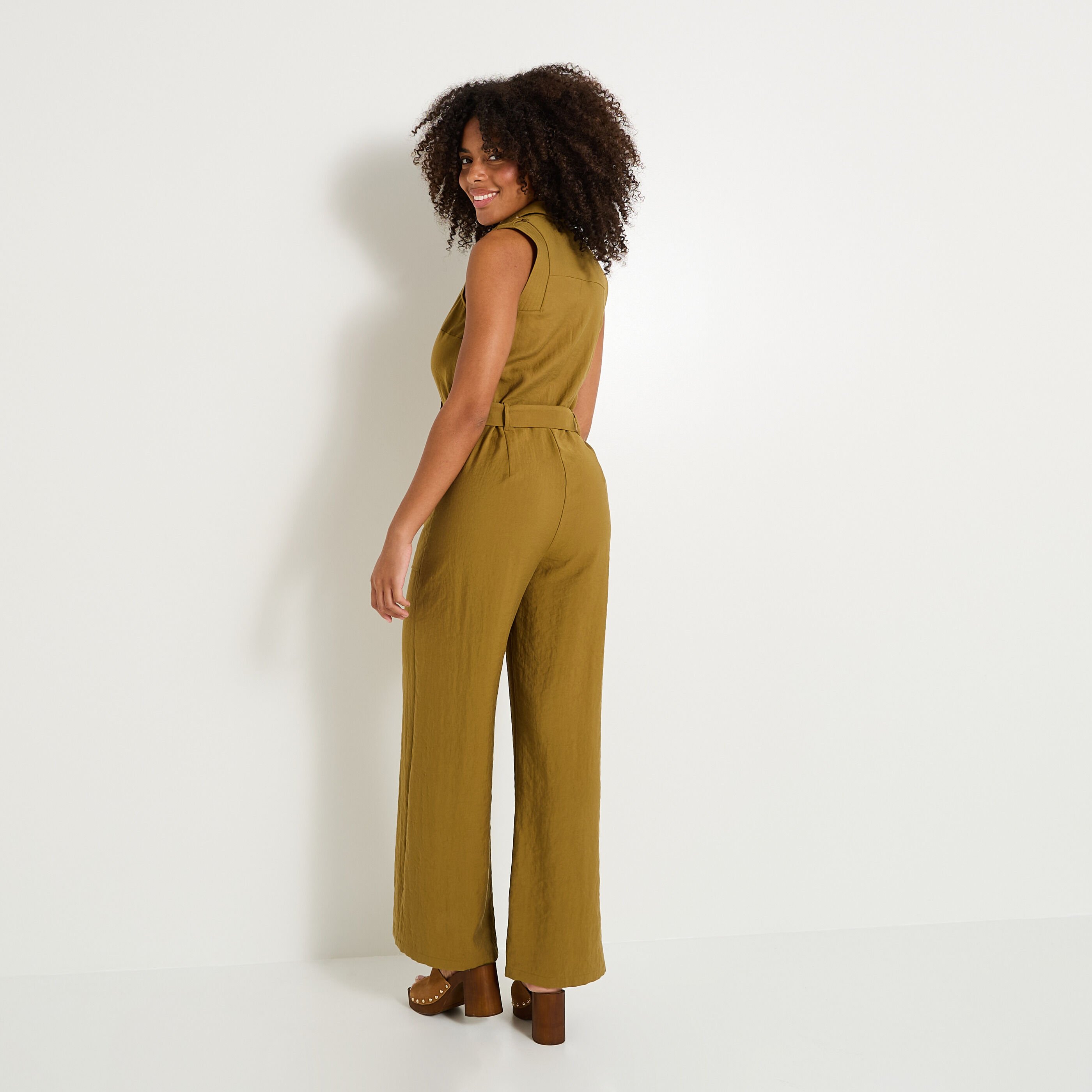 Combinaison sans manches femme