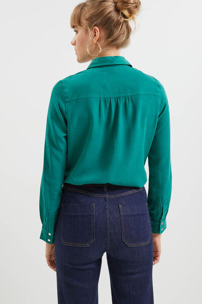 Chemise unie femme