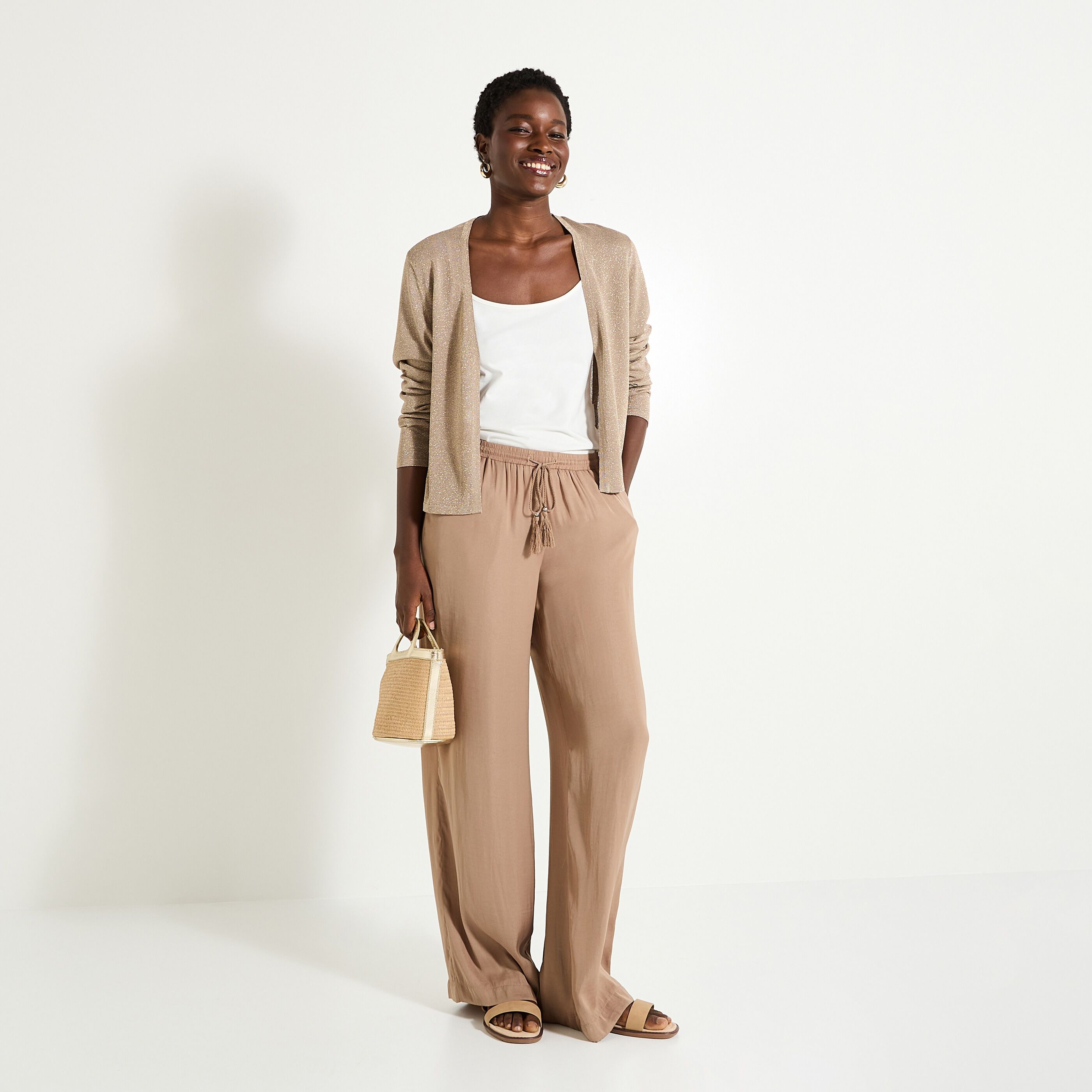 Gilet manches longues femme