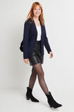 Veste en maille col tailleur femme